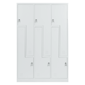 Метален шкаф Carmen CR-1294 J - сив