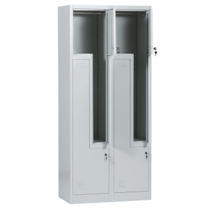 Метален шкаф Carmen CR-1280 J - сив