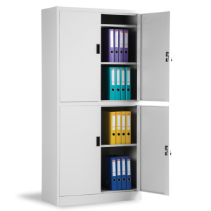 Метален шкаф CARMEN CR 1246 JZ - сив