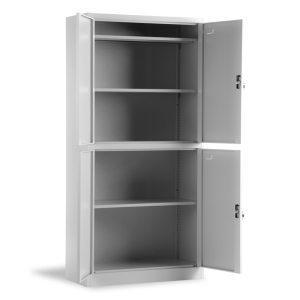 Метален шкаф CARMEN CR 1246 JZ - сив