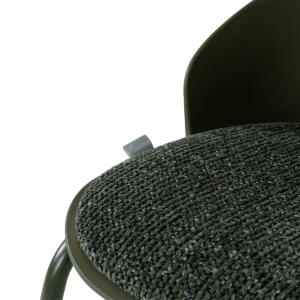 Бар стол TOLOSA - тъмнозелен