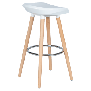 Бар стол ERIDU - бял