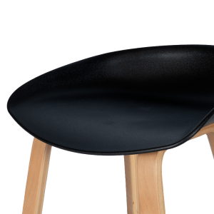 Бар стол PALMIRA - черен