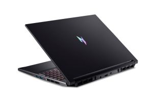 Лаптоп Acer Nitro V16, Intel  Core 9 270H(14C/20T, up to 5.80 GHz, 24MB),16" WQXGA (2560X1600) IPS 180Hz, 16GB, 1000GB SSD, RTX 5070 8GB GDDR7 , WiFi 6, BT.5.2, HD Cam, Micro SD card, KB Backlit, Linux , Black+Acer 15.6" Nitro Gaming Backpack Black/Red