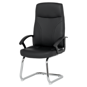 Посетителски стол 7101 - черен