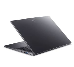 Лаптоп Acer SFG14-63-R1DP, AMD Ryzen 7 8845HS (up to 5.1GHz, 16MB), 14'' CineCrystal OLED WQ2.8K 90Hz (2880 x 1800), AMD Radeon Graphics, 16GB LPDDR5 onboard, 512GB SSD NVMe, 50Wh, WIFI6E+BT 5.3, QHD Cam, MicroSD Reader, Win 11 Home, Backlit KBD, Steel Gr