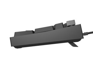 Клавиатура Genesis Mechanical Gaming Keyboard Thor 404 Black RGB Backlight Gateron Yellow Pro, US Layout