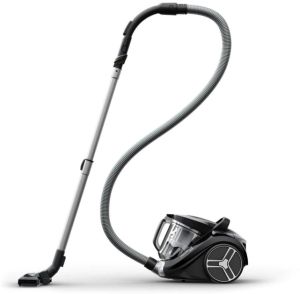 Прахосмукачка Rowenta RO4B75EA Compact Power XXL, Black, 900W, 2.5L, 75 dB, 2in1 crevice, parquet, upholstery, mini turbo, precizion flex crevice