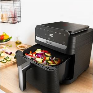 Уред за здравословно готвене Tefal EY8618E0 Easy Fry Mega Compact Blk Eu