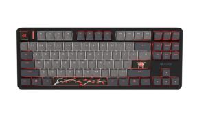 Клавиатура Fury Gaming Keyboard Kanabo K6, US layout, Magnetic backlight, Mechanical, Black-Grey