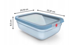 Кутия за съхранение Tefal N1211310 Oneclick Re 2.3 L Blue Tef1