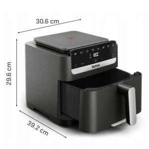 Уред за здравословно готвене Tefal EY866HE1 Mega Compact Detach. Front + Ac