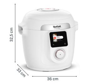 Мултикукър Tefal CY9621F2 Epc Cook4Me 10In1 W/O Grid Wht
