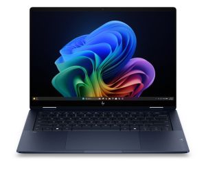 Лаптоп HP EliteBook X Flip G2i AI 14" Atmospheric Blue, Ultra 7 356H(up to 4.7Ghz/18MB/16C), 14" WUXGA AG 800nits Sure View Touchscreen, 32GB LPDDR5X On-board, 1TB PCIe SSD, Intel R15 5G GPS, WiFi7 + BT6, FPR, NFC, Backlit Kbd, 6C Batt, Win 11 Pro, 3Y Off