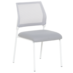 Посетителски стол Carmen 1712 - светлосив
