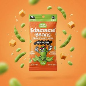 Протеинов снакс от печено Едамаме Сирене 50 g