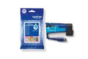 Консуматив Brother LC527XLC  Cyan Ink Cartridge for MFCJ5010DW/MFCJ5110DW - 2000 page yield