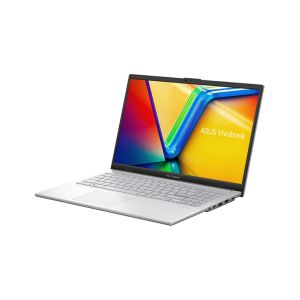 Лаптоп Asus Vivobook Go E1504FA-BQ5363WNA, AMD Ryzen 5 40 2.8GHz (6MB Cache, up to 4.3GHz, 4 cores, 8 Threads),15.6" FHD (1920x1080),16GB (on bd)LDDR5 , 512GB SSD G3,  AMD Radeon Graphics,Backlit ,Chiclet Keyboard, Windows 11,Cool Silver, no adapter