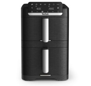 Уред за здравословно готвене Tefal EY7568E0 Crispy Stack Af Genius+Acc Blk