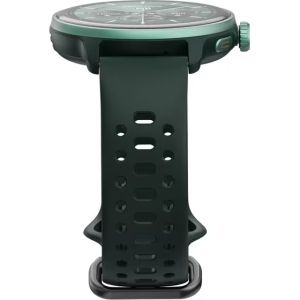 Часовник HiFuture Vela Dark Green, 1.43" AMOLED, GPS +Compass + Altimeter, 466*466, Support Local Music(100M Space), Support AI Coach for Training, Powered by Dual Core, Bluetooth Call, 5ATM Waterproof, 24/7 True Heart Rate & Blood, Oxygen Sensor, Up to 1