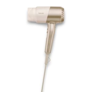 Сешоар Beurer HC 40 Travel hair dryer, 2000 W, Narrow nozzle attachment, Ion function, 3 heat & blower settings, cold air, Hot-cold alternating mode, Removable safety filter, overheating protection, Bag