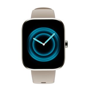 Часовник HiFuture Lume Pro Titanium, 1.85 " AMOLED, Always on Display, Powered by Dual Core, Aerospace-Grade Ultra Light Aluminum Frame, Bluetooth Call, 3D User Interface, 1ATM Waterproof, 24/7 True Heart Rate & Blood Oxygen Sensor, 100+ Sports Mode, Up t