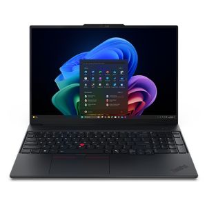 Лаптоп Lenovo ThinkPad E16 G4 Intel Core 5 320 (up to 4.6Ghz, 6MB), 16GB DDR5-5600, 512GB SSD, 16" WUXGA (1920x1200) IPS AG, Intel Graphics, FHD 1080p&IR Cam, Backlit KB, WLAN, BT, FPR, DOS, 3Y Onsite
