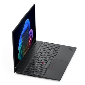 Лаптоп Lenovo ThinkPad E16 G4 Intel Core 5 320 (up to 4.6Ghz, 6MB), 16GB DDR5-5600, 512GB SSD, 16" WUXGA (1920x1200) IPS AG, Intel Graphics, FHD 1080p&IR Cam, Backlit KB, WLAN, BT, FPR, DOS, 3Y Onsite