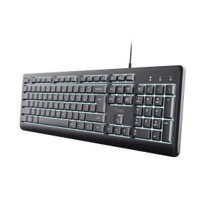 Клавиатура TRUST Primo Illuminated Keyboard BG