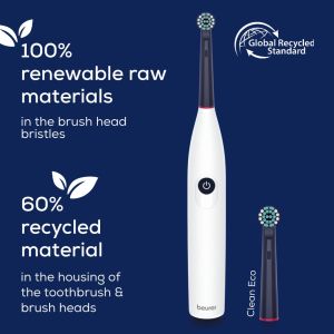 Електрическа четка за зъби Bundle TB 15 Electric toothbrush+ 4 pcs. Clean