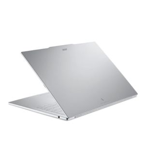 Лаптоп Acer Swift Air 16, SFA16-61M-R3XW, AMD Ryzen AI 7 350 (8C/16T, up to 5.0GHz, 16MB), 16" WUXGA OLED (1920x1200), 16GB LPDDR5  (Onboard), 1TB PCIe NVMe SSD, AMD Radeon 860M, WIFI 6E, BT 5.2, FHD Cam, KB Backlight, Win 11 Home, Light Silver