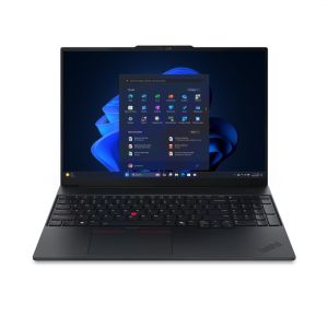Лаптоп Lenovo ThinkPad E16 AMD G3, AMD Ryzen 5 220 (up to 4.9GHz, 16MB), 16GB DDR5-5600, 512GB SSD, 16" WUXGA (1920x1200) IPS AG, AMD Radeon 740M Graphics, FHD&IR Cam, Backlit KB, WLAN, BT, FPR, 4 cell, DOS, 3Y Onsite