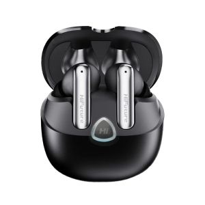 Слушалки HiFuture SonicAir Black, 4MICS ENC, 35 Hours Playtime,  Wireless 5.3, 10MM Driver, Soft Bass, Comfort Fit
