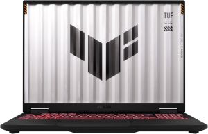 Лаптоп Asus TUF A16 FA608UMI-TU166,AMD Ryzen 7 260  3.8GHz (24MB Cache, up to 5.1 GHz, 8 cores, )16.0  WUXGA 1920X1200 16:10 Bend+300nits, AG,144Mhz,16GB DDR5 5600 so-dim ,512 GB PCIe 4.0,RTX 5060 8GB GDDR7, Wi-Fi 6e,Backlit Kbd, no OS, Jaeger Gray