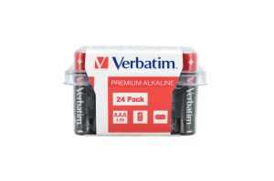 Батерия Verbatim Alkaline Battery AAA 24 Pack (Box)