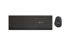 Комплект Natec Stingray 2, Set 2 in 1 Keyboard + Mouse Wireless, US Layout