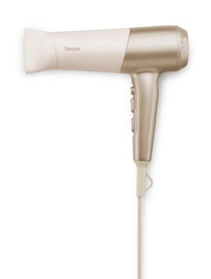 Сешоар Beurer HC 70  Hair dryer, 2100 W, Ionic function, Powerful DC motor, 2 attachments, 3 heat settings,2 blower settings, cold air, overheating protection, Removable safety filter