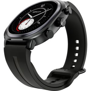 Часовник HiFuture AIX Lite Black,  1.43" AMOLED,  466*466, Powered by Dual Core & Syntra AI, Bluetooth Call, 1ATM Waterproof, Sixth Generation Health Sensor, Up to 10 days daily use, Extra Fabric Strap inbox