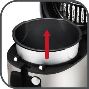 Фритюрник Tefal FR480015 Fry Deep Fry Xxl Mega 2 Kg Blk