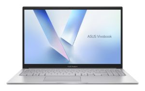Лаптоп Asus Vivobook X1504MA-BQ475NA,Intel 3 304 1.5 GHz (6MB Cache, up to 4.3 GHz), 15.6" FHD,(1920x1080),8GB DDR5 , SSD 256GB, Chiclet Keyboard with Num-key,No OS, Cool Silver, no adapter