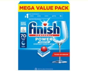 Таблетки за съдомиялна Finish Powerball All In 1 max,  70 бр.