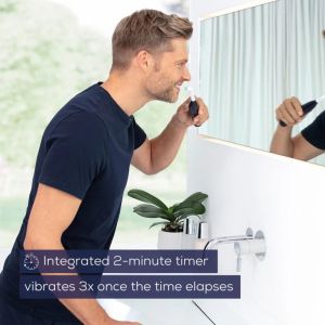 Електрическа четка за зъби Beurer TB 50 Electric toothbrush; Integr. pressure sensor; 3 cleaning programs; 45 days Battery life; 2-min timer; Oscillating, pulsating, brushing technology; Incl. charger, USB cable with adapter, storage box & CBH; black