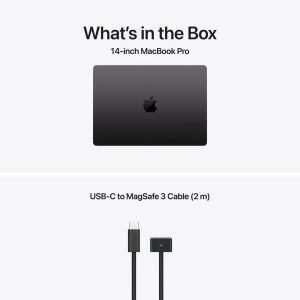 Лаптоп Apple 14-inch MacBook Pro: Apple M5 Max chip with 18-core CPU and 32-core GPU, 36GB, 2TB SSD - Space Black