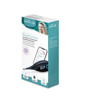 Термометър Beurer OT 30 BasalControl Smart, Ovulation thermometer, Bluetooth, Suitable for oral & vaginal measurements; Can be disinfected, Waterproof, Wireless transfer of the data