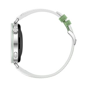 Часовник Huawei Watch GT 7  Konsu-B39LG White and Green Composite Leather + Huawei Freebuds SE 4 ANC, White