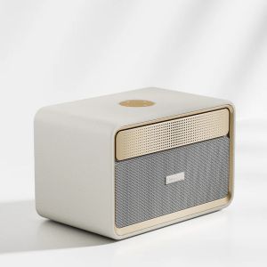 Тонколони HiFuture Passion X Latte, 100W Output (Max.Power), Built-in Powerful DSP with DynaBoost Technology, Crafted Wood Cabin, Wireless 5.4, Two-Way Full Range Speaker System, Built-in 8000mAh High-Performance Battery System, Pair to Stereo Sound Syste