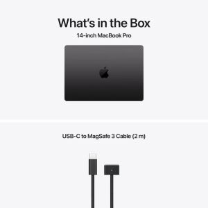Лаптоп Apple 14-inch MacBook Pro: Apple M5 chip with 10-core CPU and 10-core GPU, 24GB, 1TB SSD - Space Black