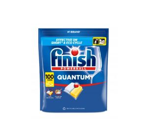 Таблетки за съдомиялна Finish Powerball Quantum, 100 бр.