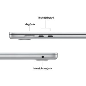 Лаптоп Apple MacBook Air 15.3: Apple M5 chip with 10-core CPU and 10-core GPU, 16GB, 1TB SSD - Silver