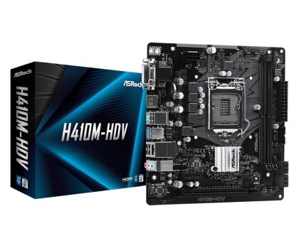 Дънна платка Asrock H410M-HDV